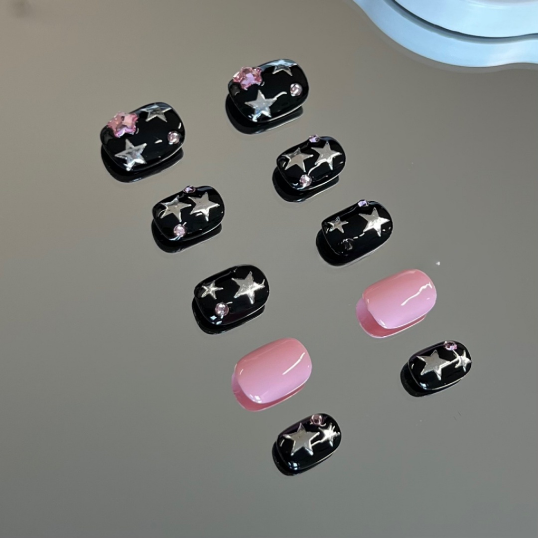 biubiuti手工定制成品可拆卸穿戴美甲甜酷Y2K