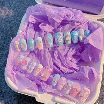 蓝色小公主穿戴甲